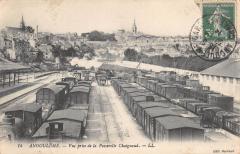 Angouleme - Vue Prise De La Passerelle Chaignaud - Train à Angoulême