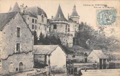 Verteuil - Chateau - Vue Sur La Charente