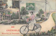 De Grenoble Recevez Ce Souvenir - Velo à Grenoble