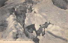 Le Dauphine - Glacier De La Meije - Une Crevasse