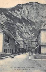 Bourg D'Oisans - La Grande Rue -
													38 Isère
												