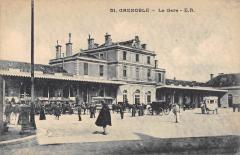 Grenoble - La Gare à Grenoble