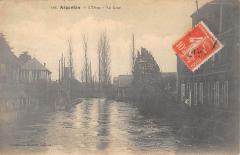Argentan - L'Orne - La Crue à Argentan