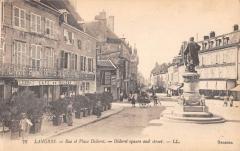 Langres - Rue Et Place Diderot à Langres