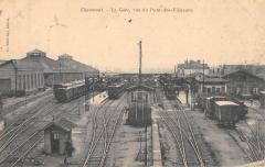 Chaumont - La Gare - Vue Du Pont Des Flaneurs - Train à Chaumont