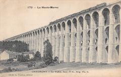 Chaumont - Le Viaduc - Train à Chaumont