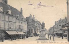 Langres - La Rue Diderot à Langres