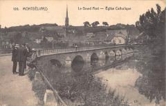 Montbeliard - Le Grand Pont - Eglise Catholique à Montbéliard