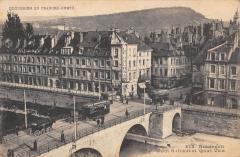 Besancon - Pont Battant Et Quai Vauban à Besançon