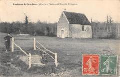 Env.de Courtemer - Fontaine Et Chapelle Saint Jacques