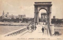 Avignon - Le Pont Suspendu à Avignon