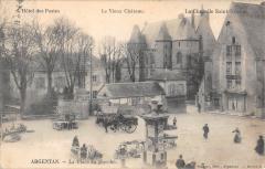 Argentan - La Place Du Marche à Argentan
