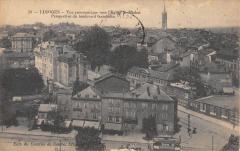 Limoges - Vue Panoramique Vers L'Eglise Saint-Michel - Perspective Bd Gambet à Limoges
