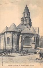 Poitiers - Chevet De Notre Dame La Grande à Poitiers