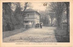 Chasseneuil - La Gare Du Chemin De Fer De Poitiers A Paris à Poitiers