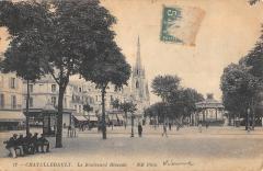 Chatellerault - Le Boulevard Blossac à Châtellerault