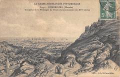 Cherbourg - Vue Prise De La Montagne Du Roule - XIXe Siecle