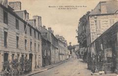 Mortain - Grande Rue Et Hotel De La Poste
