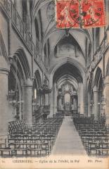 Cherbourg - Eglise De La Trinite - La Nef -
													50 Manche
												