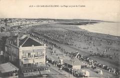 Les Sables D'Olonne - La Plage Un Jour De Courses aux Sables-d'Olonne