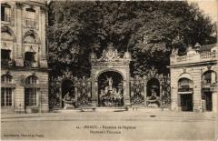 Nancy Fontaine de Neptune à Nancy