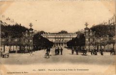 Nancy Place de la Carriere Palais du Gouvernement à Nancy