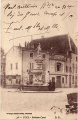 Toul Fontaine Curel