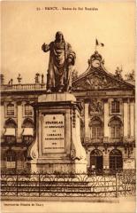 Nancy Statue du Roi Stanislas à Nancy