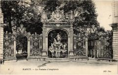 Nancy Fontaine d'Amphitrite à Nancy