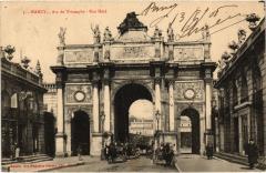 Nancy Arc de Triomphe Rue Here à Nancy