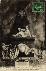 Nancy Eglise de Bonsecours Statue du Roi à Nancy