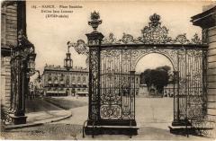 Nancy Place Stanislas Grilles Jean Lamour à Nancy