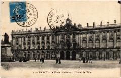 Nancy Place Stanislas Hotel de Ville à Nancy