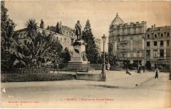 Nancy Statue et Place Thiers à Nancy