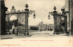Nancy Place Stanislas Grilles Jean Lamour à Nancy