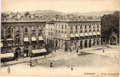 Nancy vue panoramique à Nancy