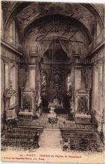 Nancy Eglise de Bonsecours interieur à Nancy