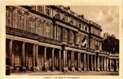 Nancy Palais du Gouvernement à Nancy