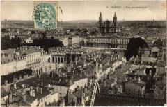 Nancy vue panoramique à Nancy