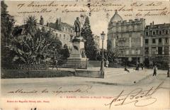 Nancy Statue et Place Thiers à Nancy