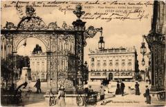 Nancy Place Stanislas Grilles Jean Lamour à Nancy