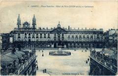 Nancy Place Stanislas Hotel de Ville à Nancy