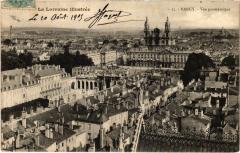 Nancy vue panoramique à Nancy