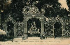Nancy Place Stanislas Fontaine d'Amphitrite à Nancy