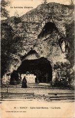 Nancy Eglise Saint-Mansuy la grotte à Nancy