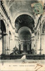 Nancy interieur de la Cathedrale à Nancy