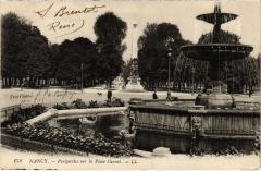 Nancy Perspective sur la Place Carnot à Nancy