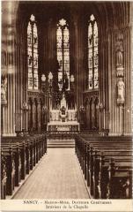 Nancy Interieur de la Chapelle à Nancy