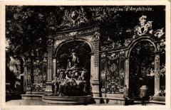 Nancy Fontaine d'Amphitrite à Nancy