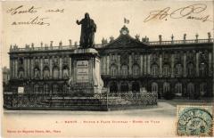 Nancy Statue et Place Stanislas à Nancy